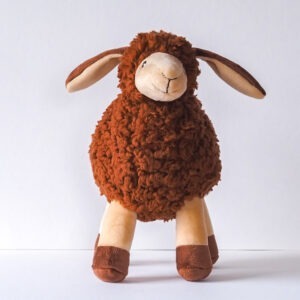 Border Loves Luxury Squeaky Sheep Dog Toy